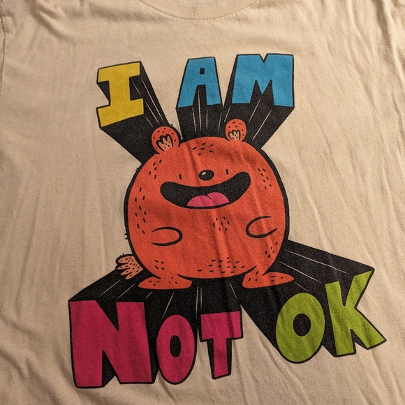 Vintage style cartoon graphic shirt XL - Picture 2 of 3